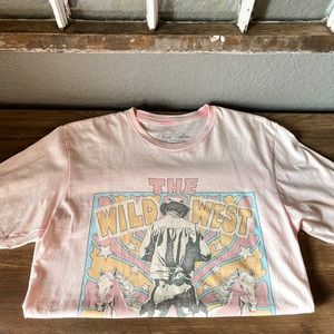 Buckle Pink Wild West Graphic Tee